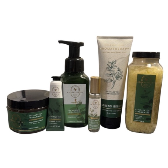 Aromatherapy Eucalyptus Spearmint Stress Relief Set